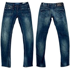 G-Star Raw Denim 3301 Women’s Low T Skinny Jeans 28x32 LIKE NEW